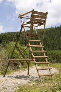 Ansitzdrückjagdleiter 4m